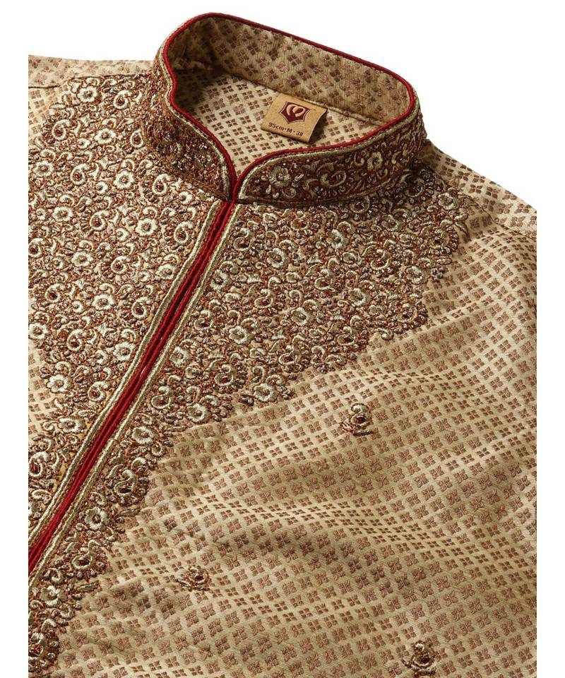 multicolor Art Silk Kurta Churidar Set