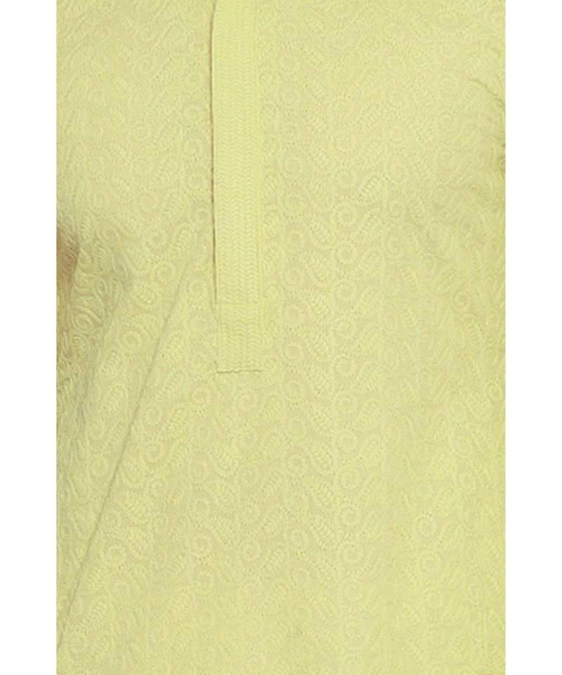 Green Viscose Kurta Churidar Set