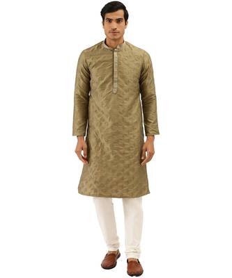 Mahendi Viscose Kurta Churidar Set 1