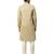 Beige Chanderi Kurta Churidar Set