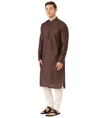 Blue cotton Kurta Churidar Set 5