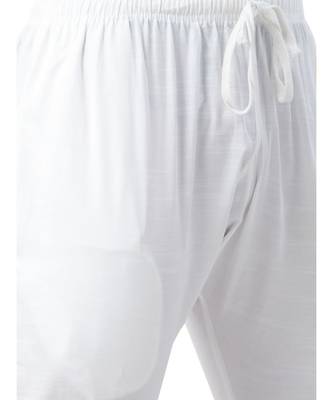 White cotton Kurta Pajama Set 5