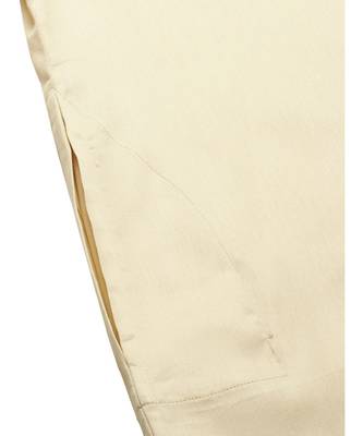 Beige cotton Kurta Pajama Set 6