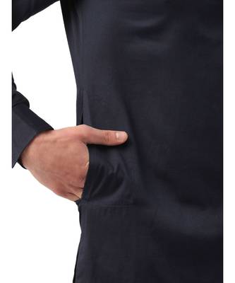 Blue cotton Kurta Pajama Set 6