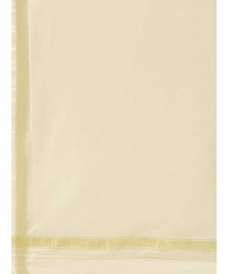 Beige Art Silk Kurta Dhoti Set 5