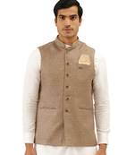 brown Jute Jacket