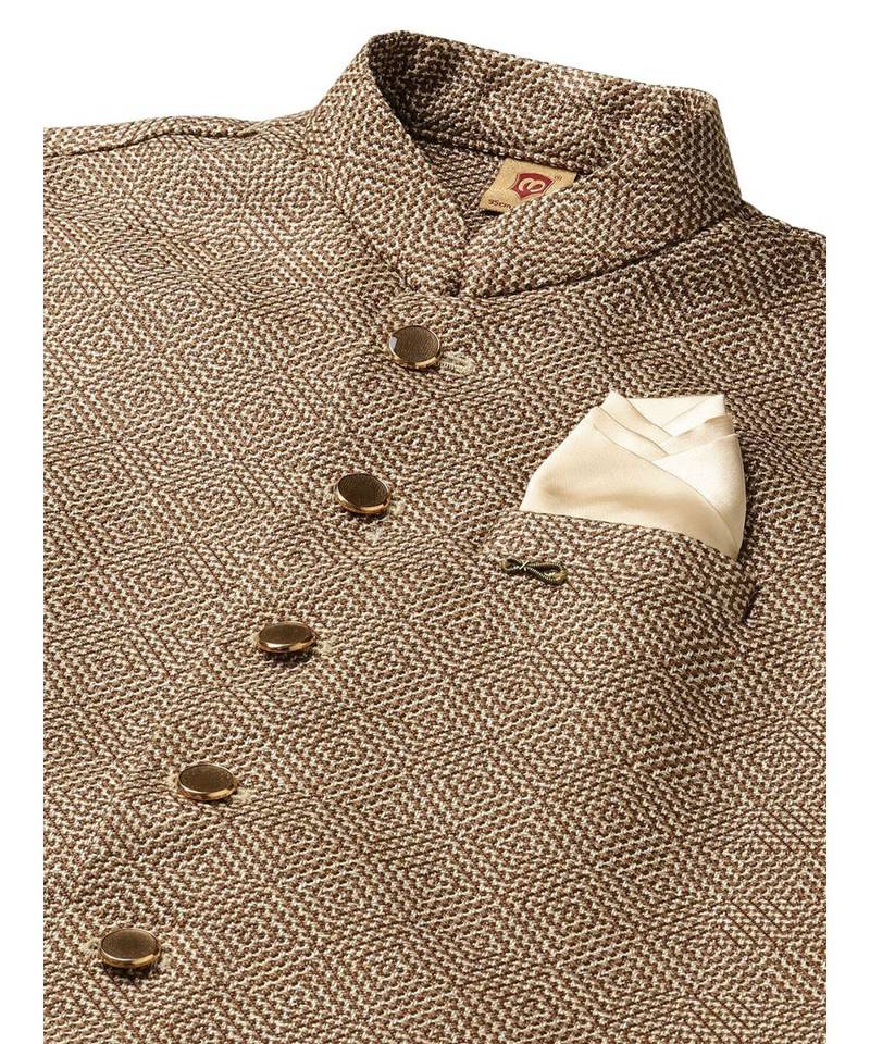 brown Jute Jacket