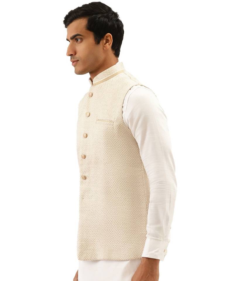 Cream Viscose Jacket