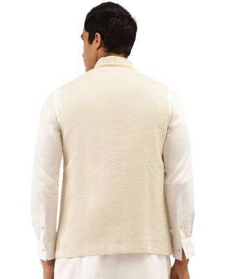 Cream Viscose Jacket 4