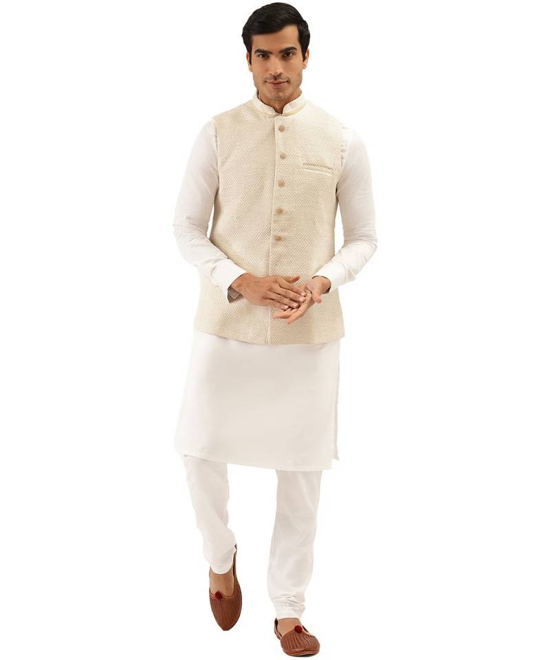 Cream Viscose Jacket