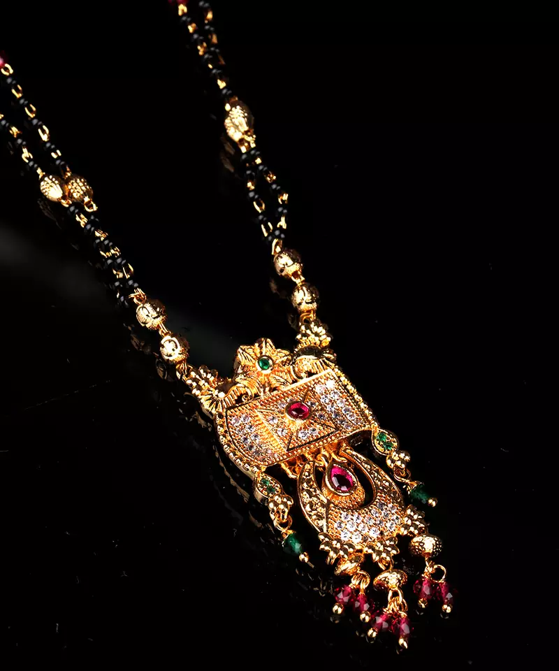 Gold mangalsutra