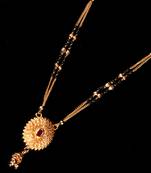 Gold mangalsutra