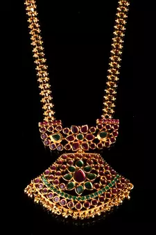 Gold necklaces