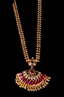 Red necklaces
