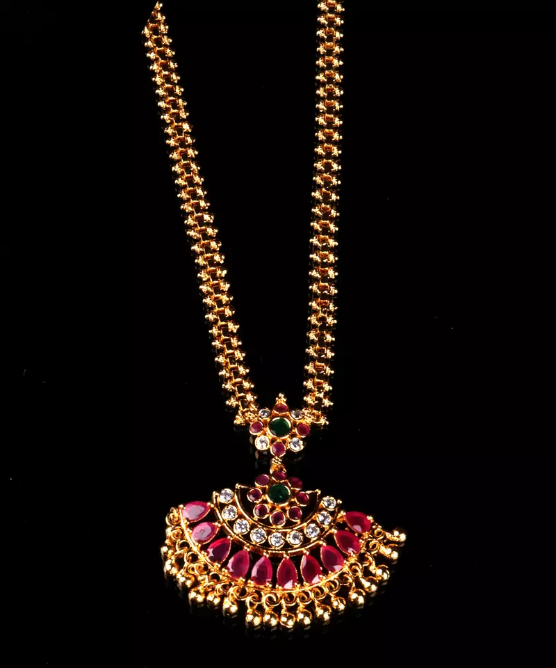 Red necklaces
