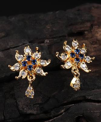 Gold earrings 1