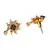 Gold earrings