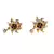 Gold earrings
