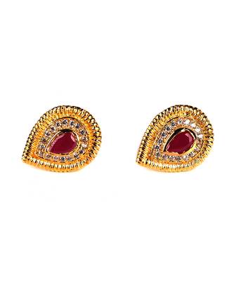 Red earrings 2