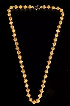 Gold necklaces