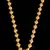 Gold necklaces