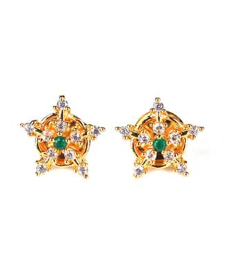Green earrings 2