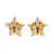 Green earrings