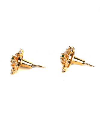 Green earrings 3