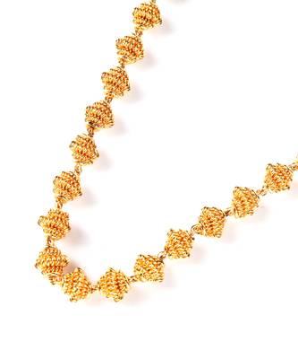 Gold necklaces 5
