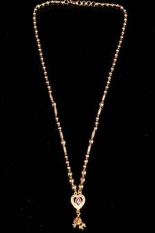 Gold necklaces