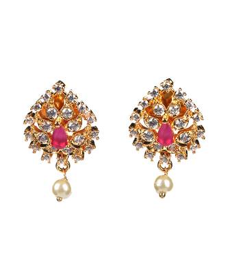 Red earrings 2