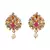 Red earrings