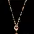 Gold necklaces