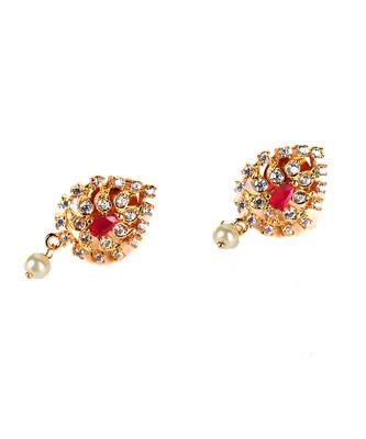 Red earrings 3