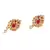Red earrings