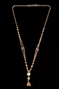 Gold necklaces