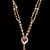 Gold necklaces