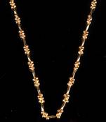 Gold necklaces