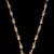 Gold necklaces