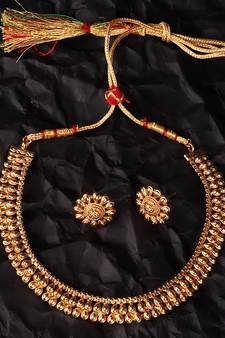 Gold necklaces