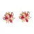 Red earrings