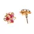 Red earrings