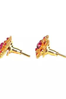 Red earrings