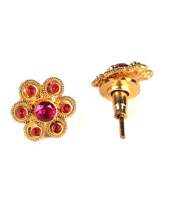 Red earrings 5