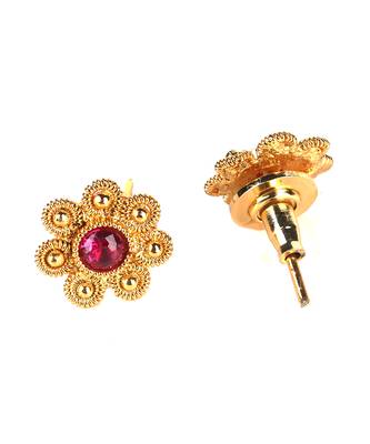 Red earrings 5