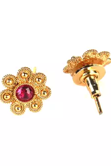 Red earrings