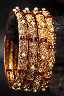 Gold Plated bangles-and-bracelets