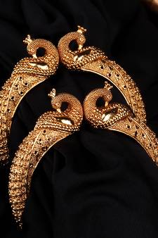 Gold bangles-and-bracelets