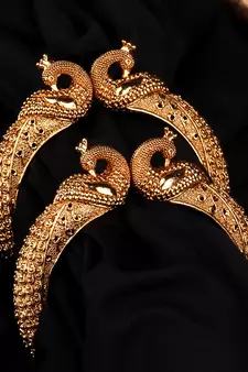 Gold bangles-and-bracelets
