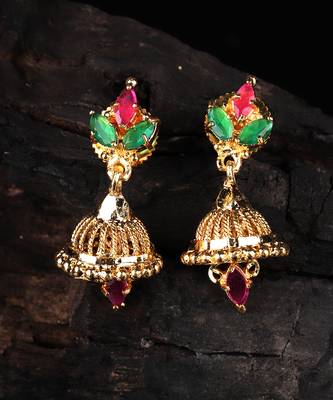 Multicolor jhumkas 1